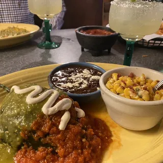Roasted Chicken Stuffed Poblano