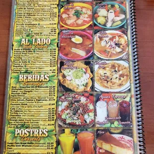 menu, sushi and sashimi