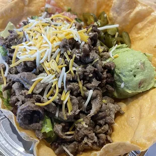 Carne asada Carne Asada Taco Salad