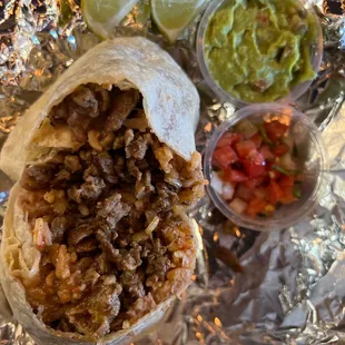 Carne Asada Burrito