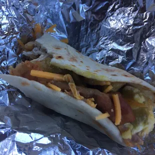 Breakfast taco