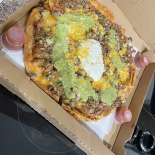 Mexican pizza