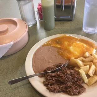 Barbaco ranchera plate.