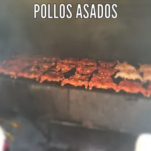 Delicious pollos asados /ricos pollos asados .Inside look