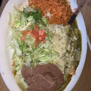 Enchiladas green