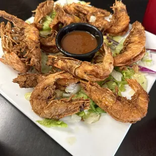 Chicharrones de camarón