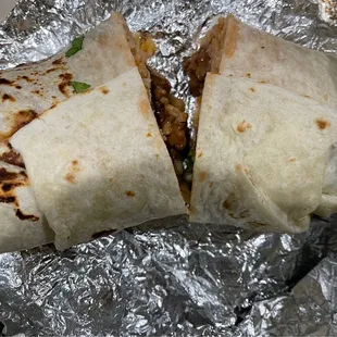 Asada burrito