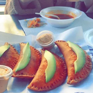 Shrimp empanadas