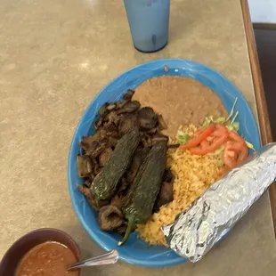 Carne Asada Burrito