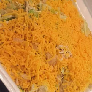 Chicken taco salad
