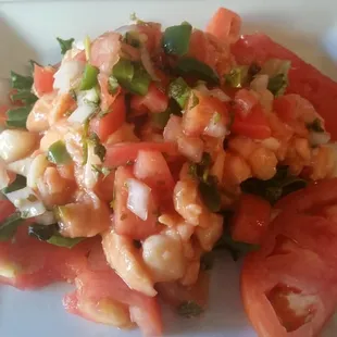 Salmon Ceviche,  very good