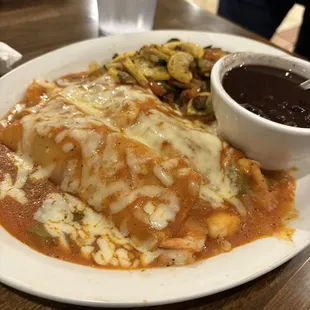 Shrimp Enchiladas