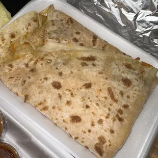 Cheese quesadilla