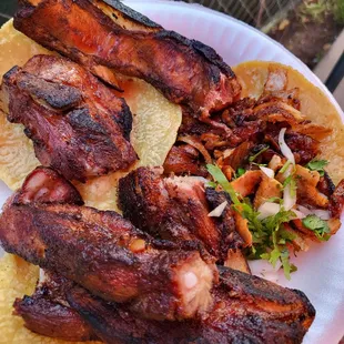 ribs, food, bbq ribs