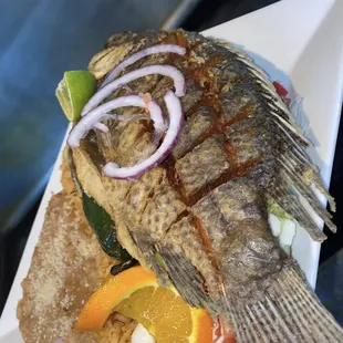 Mojarra frita