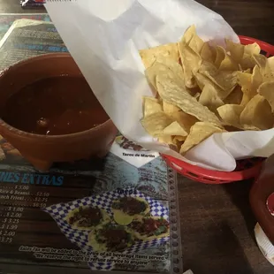 Chips and delicious salsa