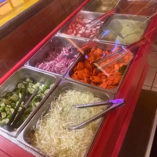 Salsa bar has it all