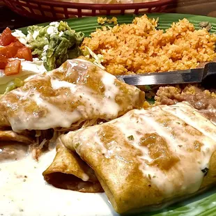 Chicken Chimichangas