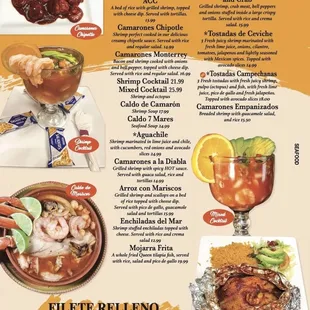 the menu