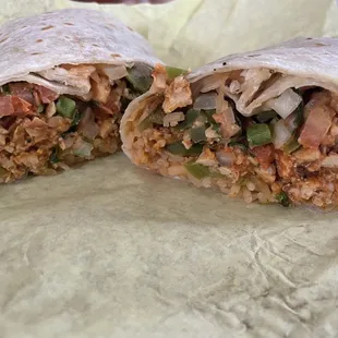 Chipotle Tempeh Burrito