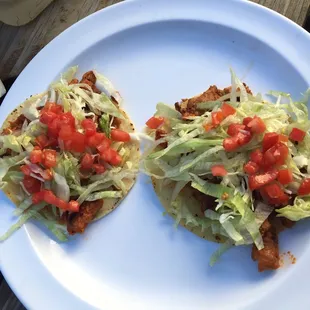Chipotle soy curl tacos