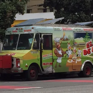an ice cream truck