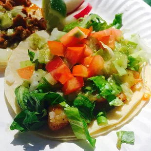 Fish Taco - I thought the Fish was better than I would have expected.