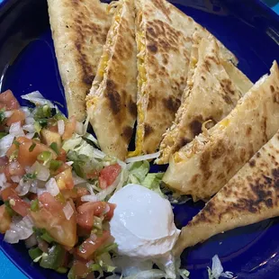 Chicken quesadilla
