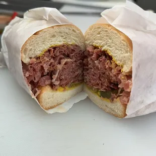Midsize pastrami