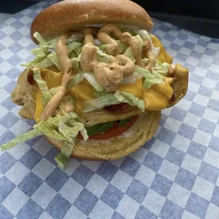 California chicken sandwich