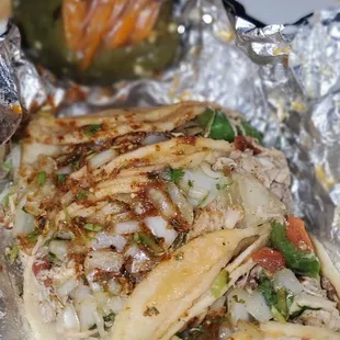 Pollo tacos