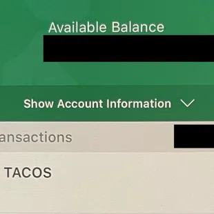 take away $10.00 from this total (that's how much i left for a tip) and you'll get the price i was charged for 4 hard shell tacos.