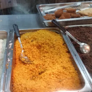 Hot, 3 different rices