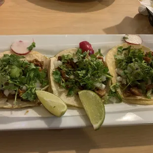 Mexican street tacos