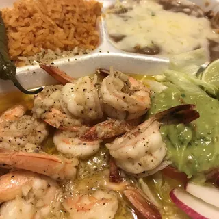 Camarones al Mojo de Ajo