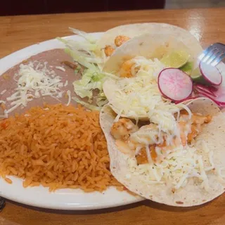 GRILLED SHRIMP TACOS