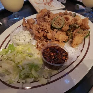 Fried calamari