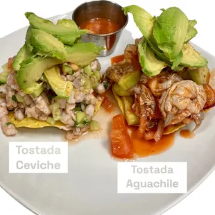 Seafood Tostadas