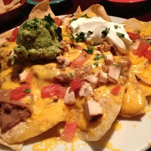 Chicken nachos