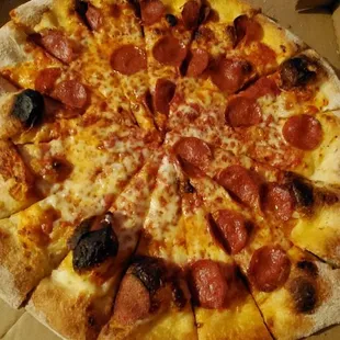 Pepperoni pizza