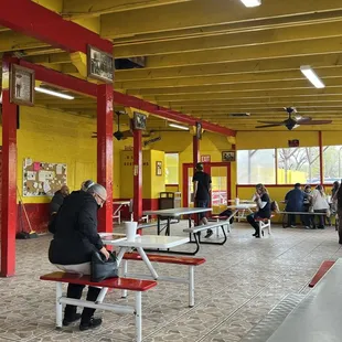 Enclosed patio/dining area