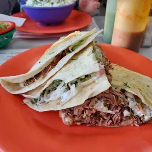 Quesadilla with Carnitas