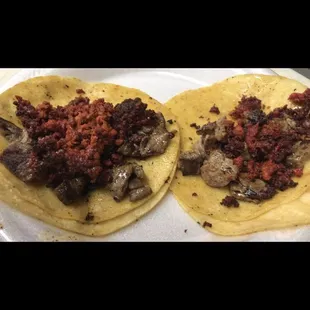 Tacos campechanos
