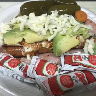 Hot dog chilango