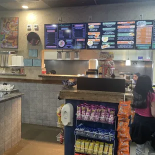 Inside menu