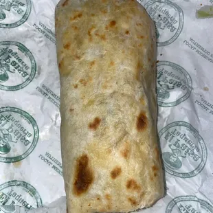 Chicken burrito