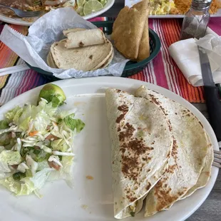 We had a lil bit of everything!  The food was great