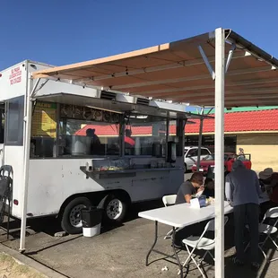 The lunch truck.