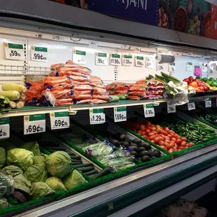 Veggies are lookin' good.