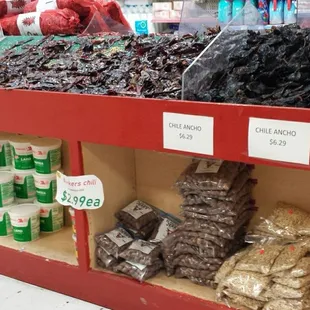 Chile in bulk. Lard in pails. The real deal.